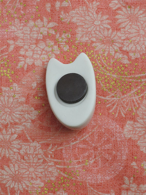 リュウコドウ：きつね面マグネット