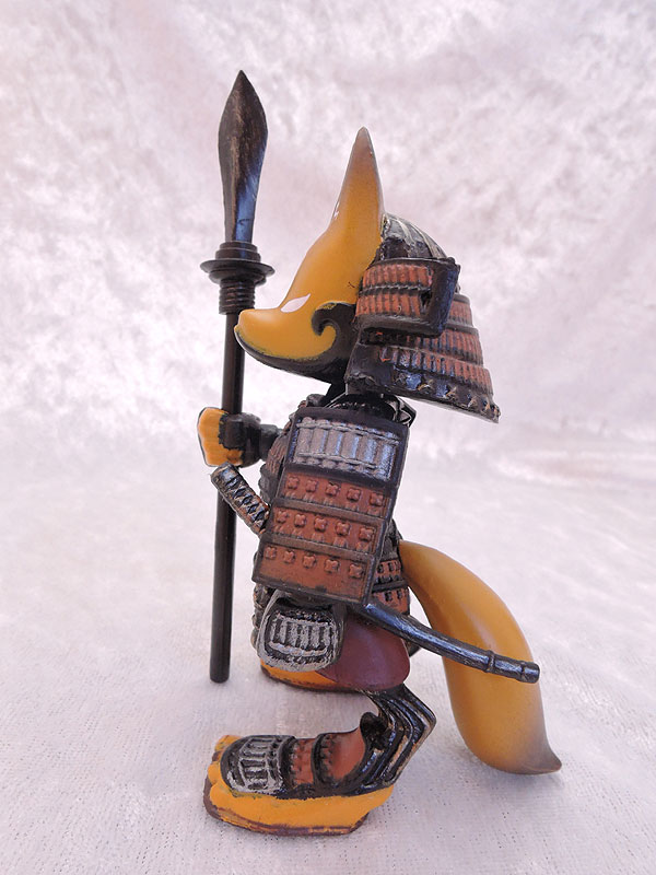 電脳大工　狐武者　通常サイズ 電脳大工 三頭身 狐武者 弐 狐獣人×甲冑 - スタジオソータ公式