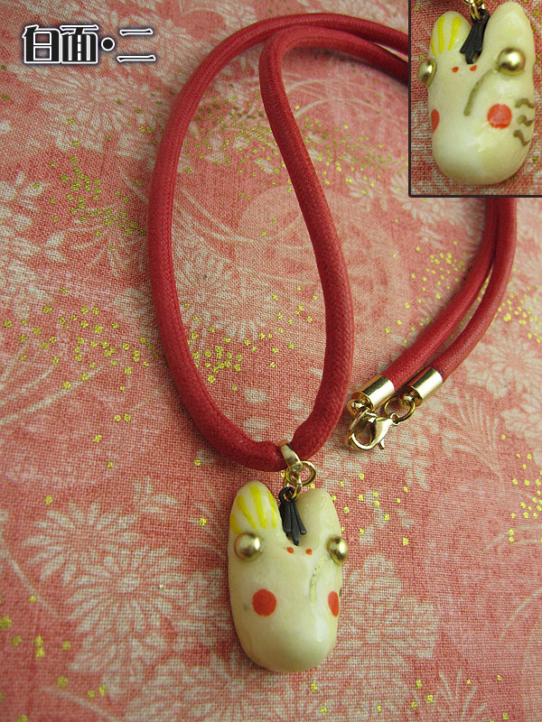 狐面ネックレス（大）　第１０弾