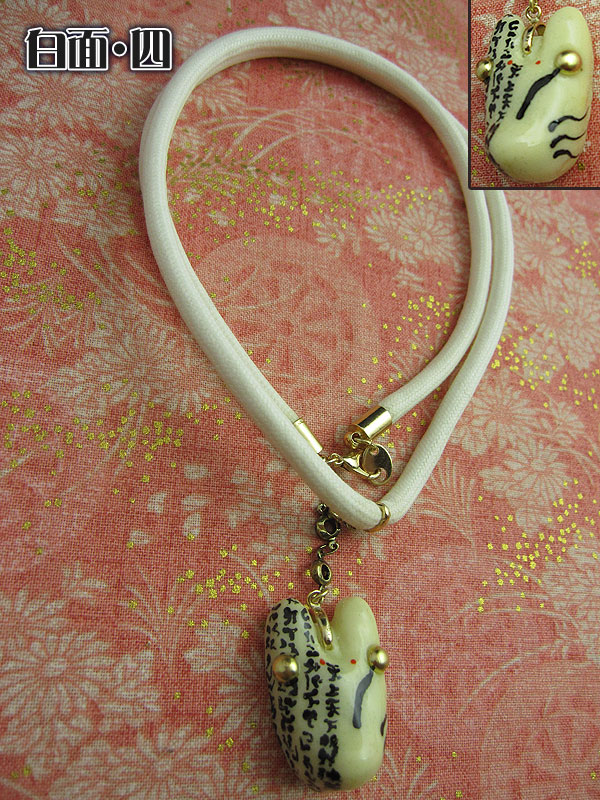 狐面ネックレス（大）　第１０弾