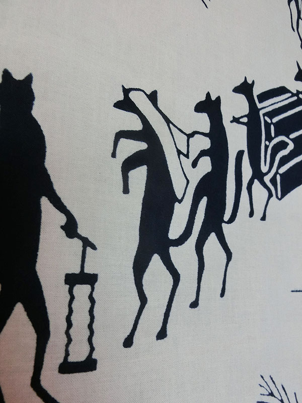 戸田屋商店：狐の嫁入り手拭い