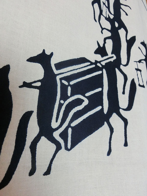 戸田屋商店：狐の嫁入り手拭い