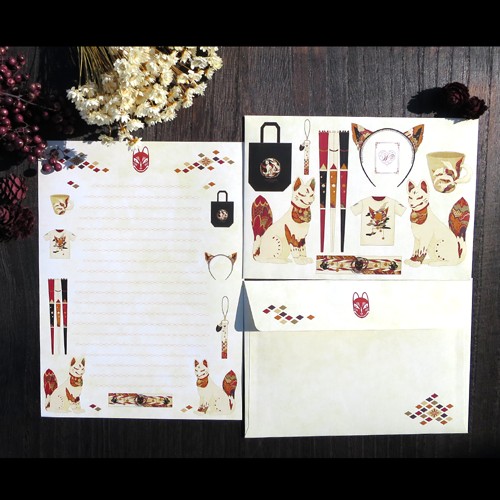 狐鳥居レターセット