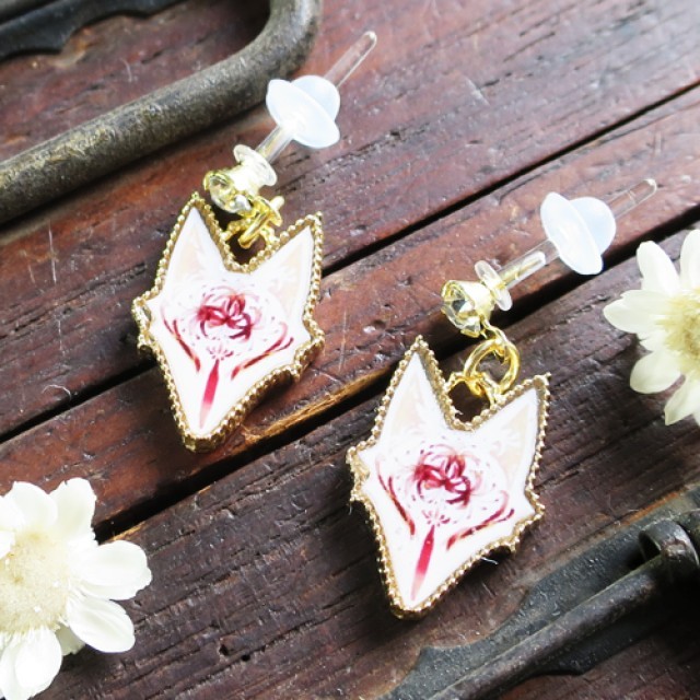 狐面シリーズアクセサリー　彼岸花