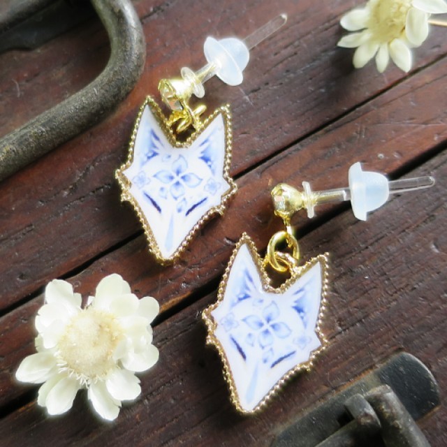 WALTZ：狐面シリーズアクセサリー 紫陽花