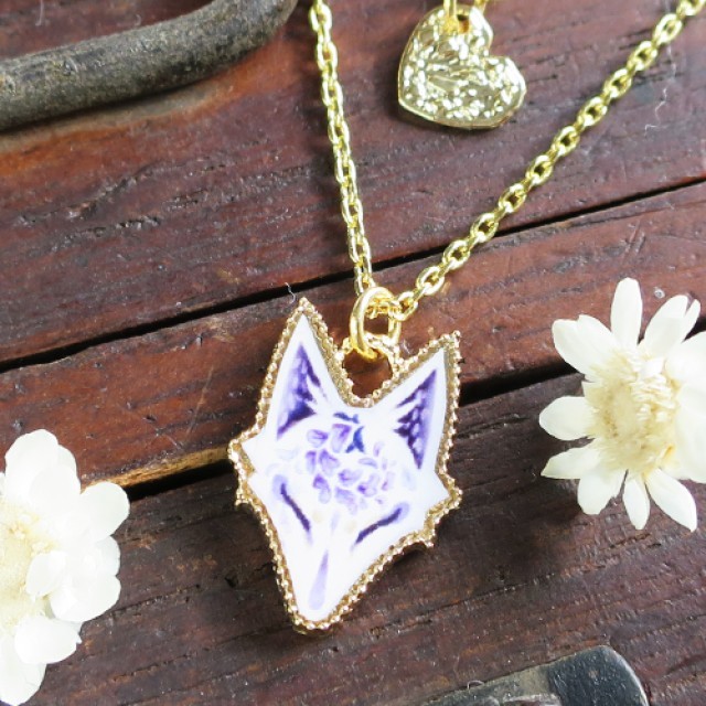 狐面シリーズアクセサリー　藤ノ花