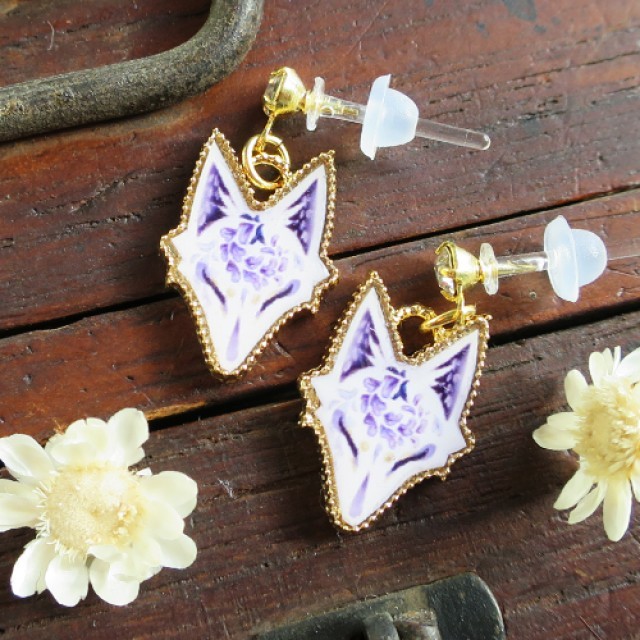 狐面シリーズアクセサリー　藤ノ花