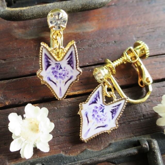 狐面シリーズアクセサリー　藤ノ花