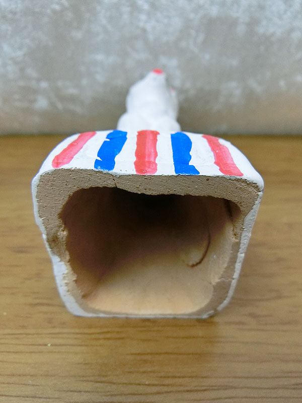 古型今戸人形・吉田：鉄砲狐人形