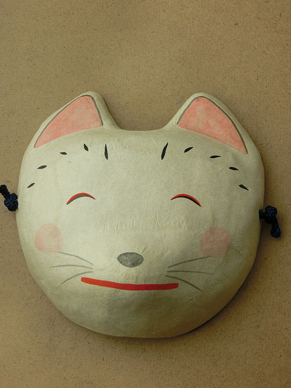 蔵六面工房：かわらけ面・里ぎつね