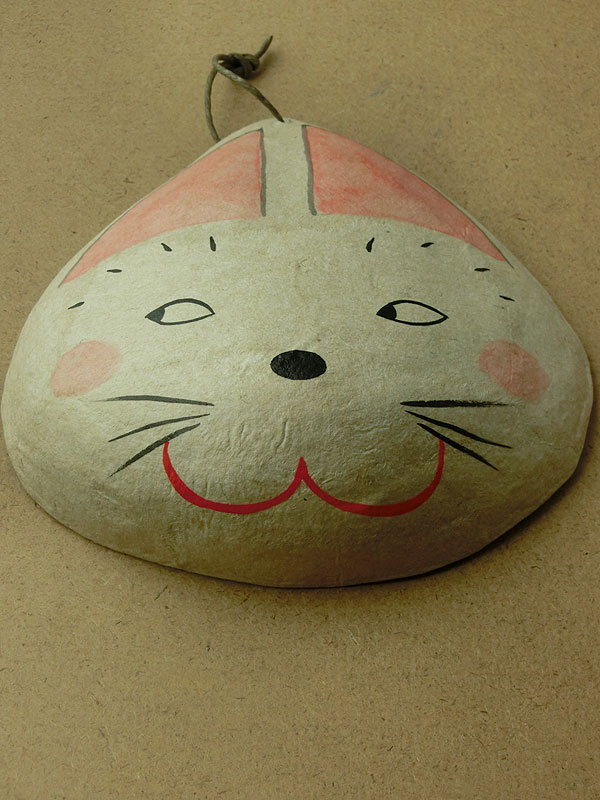 蔵六面工房：かわらけ面・よこめ狐