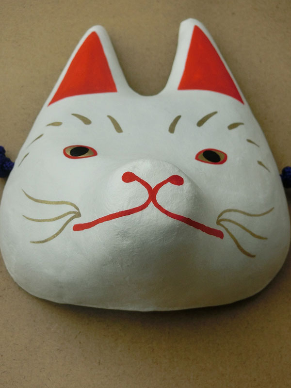 蔵六面工房：おとぎ面・いなり狐