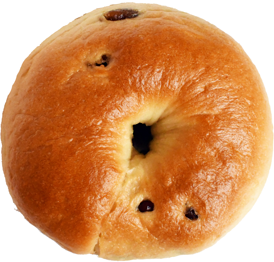 ドライフルーツとナッツベーグル