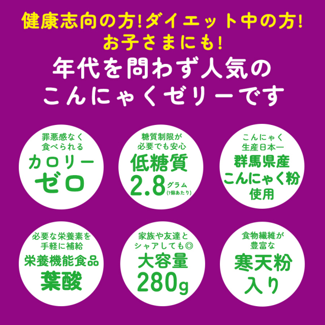 実質ゼロカロリー カロリーゼロ 低糖質 シャインマスカット こんにゃくゼリー