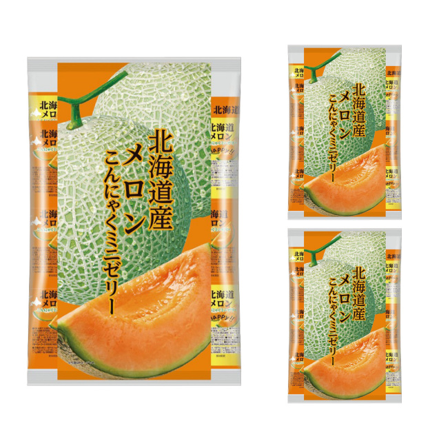 北海道メロン こんにゃくゼリー 個包装 ダイエット｜こんにゃくパーク