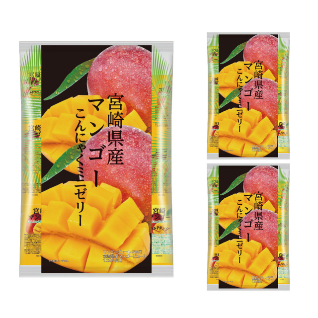 宮崎マンゴー こんにゃくゼリー 個包装 ダイエット｜こんにゃくパーク