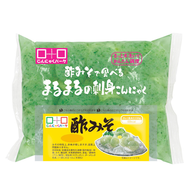 酢みそで食べるまるまるの刺身こんにゃく 低糖質 置き換え カロリー