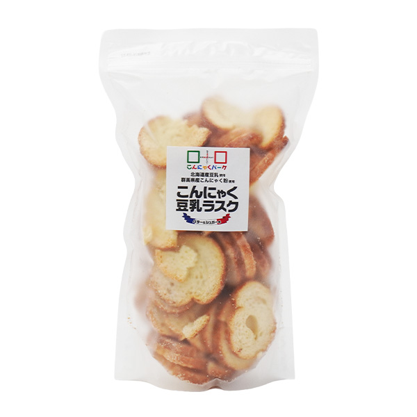 こんにゃく豆乳ラスク サクサク新食感 バター使用｜こんにゃくパーク