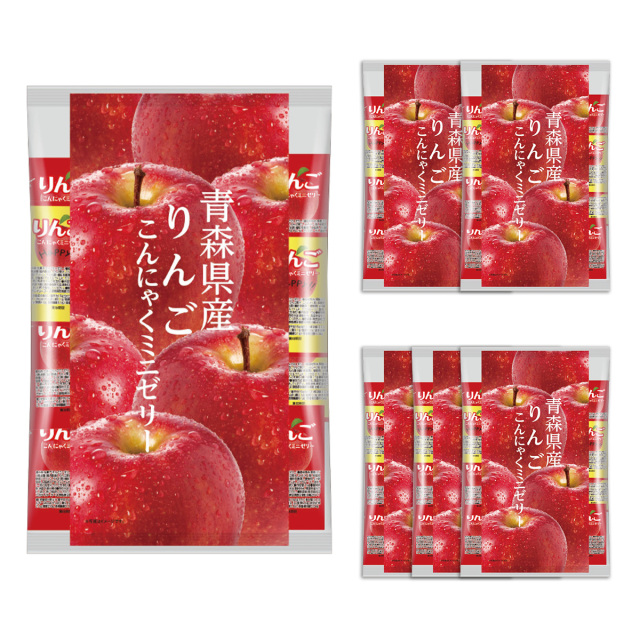 おやつや小腹が空いたときに！ 業務用 青森県産りんごゼリー