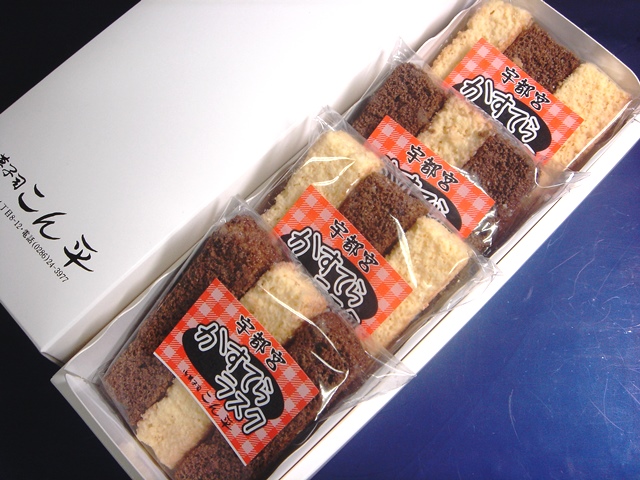 宇都宮かすてらラスク4個入れ