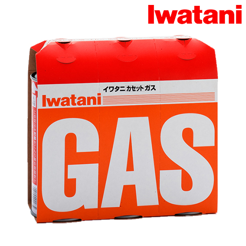 イワタニカセットガス（オレンジ）3P CB-250-OR　※その他イワタニ商品と同時購入特価
