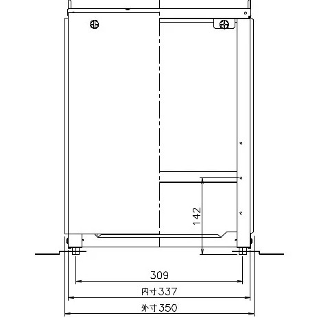 ノーリツ　据置台　D30