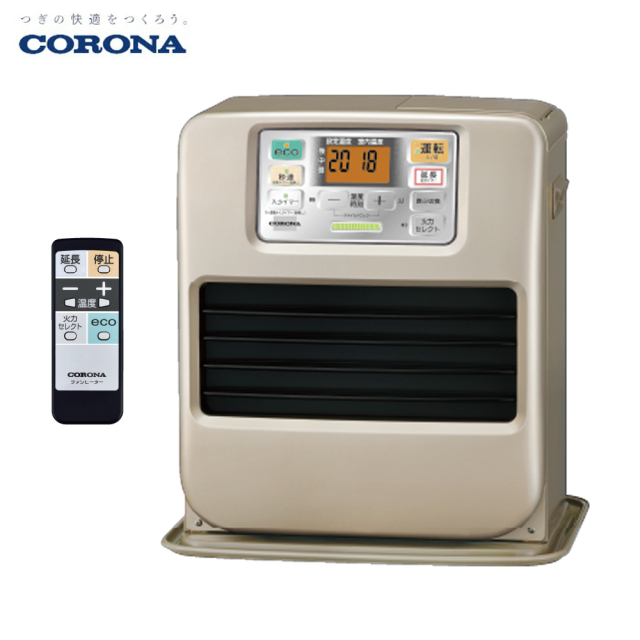 大型パネル コロナ 石油ファンヒーター FH-SR3325Y(N) SRタイプ リモコン付き 主に9畳用