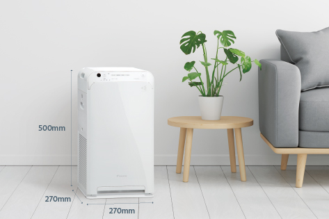 ダイキン DAIKIN ストリーマ 空気清浄機 ACM55Z-W コンパクトタイプ 