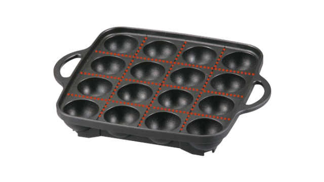 イワタニ たこ焼プレート CB-A-TKP フッ素加工 プレート アクセサリー