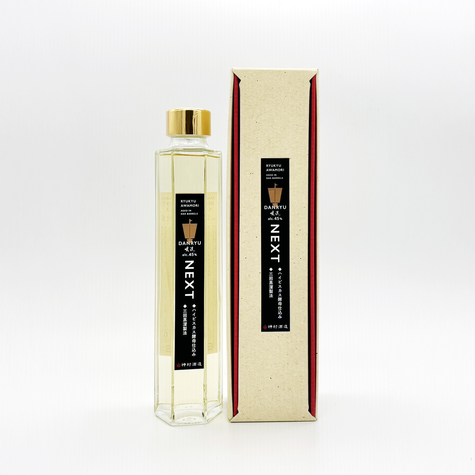 【古酒蔵限定】暖流NEXT 45度 200ml【ハイビスカス酵母仕込み・三回蒸留製法】