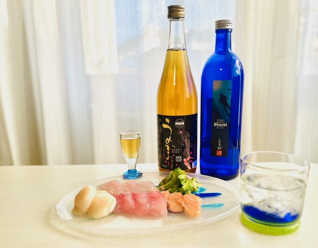 守禮BLUE3年古酒25度・うめかおるセット【送料無料】