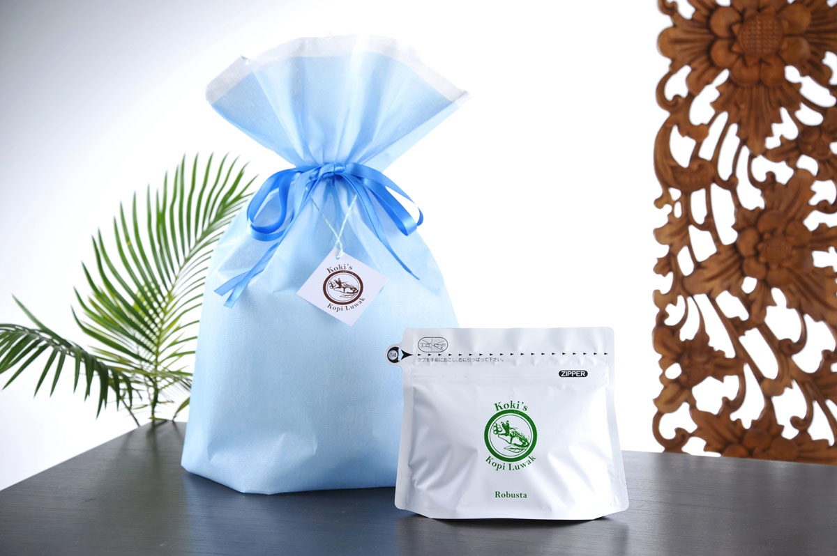 Koki's Kopi Luwak Robusta Gift/コピルアック　ロブスタ　ギフト包装