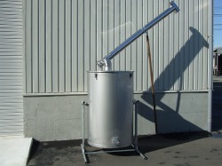 バイオ炭製造器　燻燃器５１０ＳＳ型　ステンレス