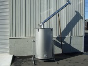 バイオ炭製造器　燻燃器５１０ＳＳ型　ステンレス