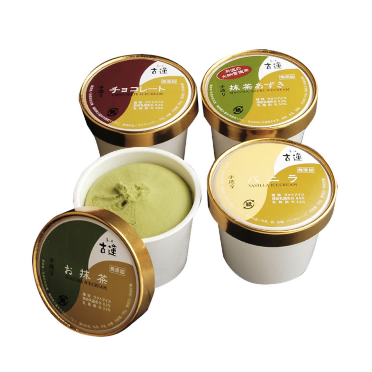 古蓮アイスクリームお試しセット