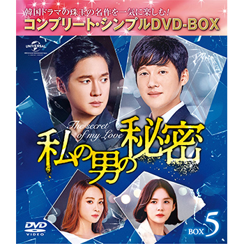 私の男の秘密　BOX5 ＜コンプリート・シンプルDVD‐BOX5,000円シリーズ＞【期間限定生産】