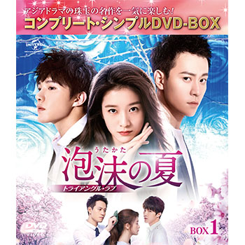 泡沫の夏～トライアングル・ラブ～ BOX1 ＜コンプリート・シンプルDVD‐BOX5,000円シリーズ＞【期間限定生産】