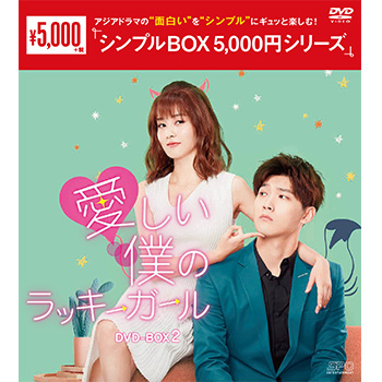 愛しい僕のラッキーガール DVD-BOX2（6枚組）＜シンプルBOX 5,000円シリーズ＞