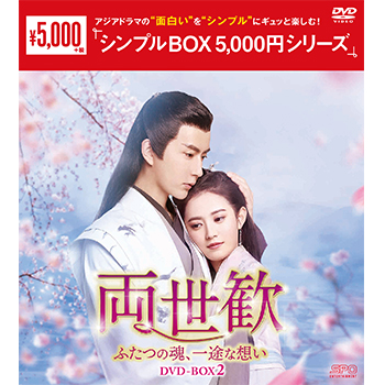 両世歓～ふたつの魂、一途な想い～DVD-BOX2（9枚組）＜シンプルBOX 5,000円シリーズ＞