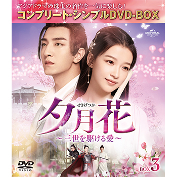 夕月花(せきげつか)～三世を駆ける愛～ BOX3 <コンプリート・シンプルDVD‐BOX5,000円シリーズ>【期間限定生産】