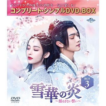 雪華の炎～揺るぎない誓い～　BOX3　＜コンプリート・シンプルDVD-BOX5,500円シリーズ＞【期間限定生産】