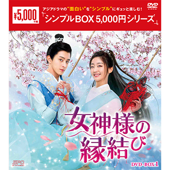 女神様の縁結び DVD-BOX1（6枚組）＜シンプルBOX 5,000円シリーズ＞