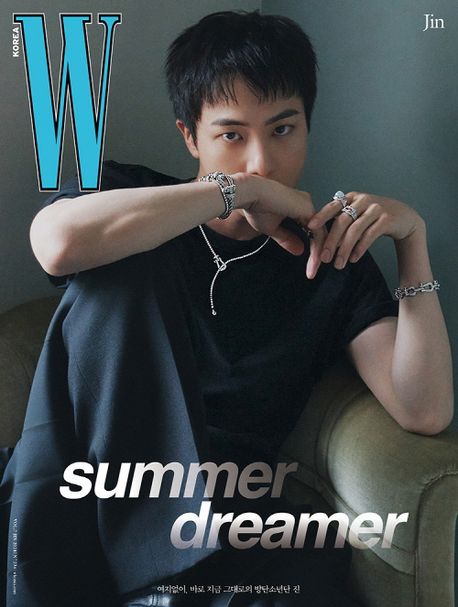 W KOREA 2024年8月号 表紙：JIN(BTS) A編