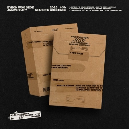 ビョン・ウソク 2026 10th ANNIVERSARY SEASON'S GREETINGS【CALENDAR+GOODS】