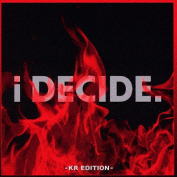 iKON「i DECIDE-KR EDITION-」（初回版）【CD+DVD】
