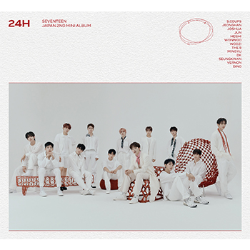 SEVENTEEN「24H」（初回限定盤B）【CD+50P PHOTO BOOK】