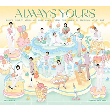 SEVENTEEN JAPAN BEST ALBUM「ALWAYS YOURS」（初回限定盤C）【2CD+PHOTO BOOK】