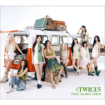 TWICE「#TWICE5」（初回限定盤B）【CD+DVD+アクスタ+シーリングシール+トレーディングカード】