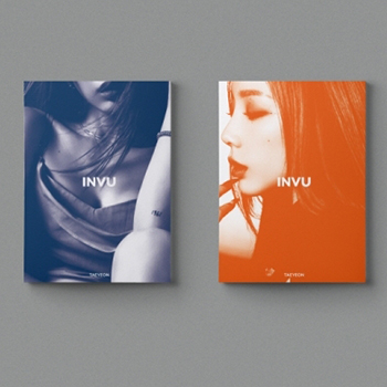 テヨン（少女時代） 3集「INVU」 (BLUE & ORANGE Ver.)