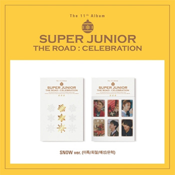SUPER JUNIOR 11集「Vol.2 'The Road : Celebration'」【SNOW ver./LEETEUK,HEECHUL,YESUNG,EUNHYUK】